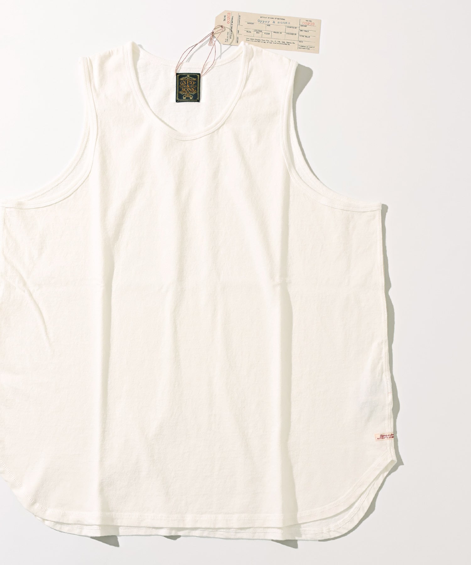 BAGGY TANK TOP バギー タンクトップ GS2449963 | GYPSY&SONS online shop