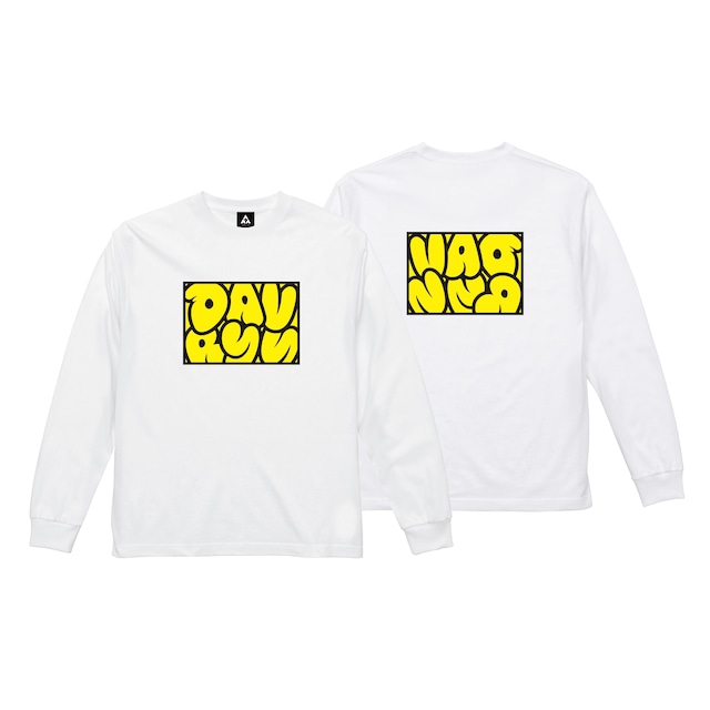 DAVRYU pakkun LS TEE [ホワイト]