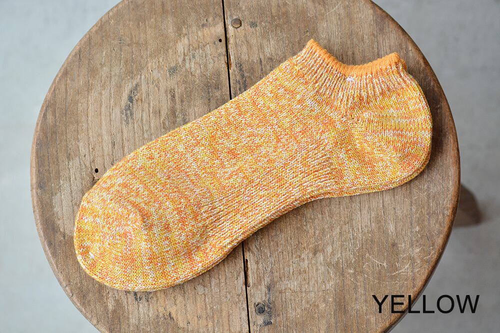 マウナケア Mauna Kea ツイスター杢スニーカーソックス(102281)全5色【レターパックプラス可】