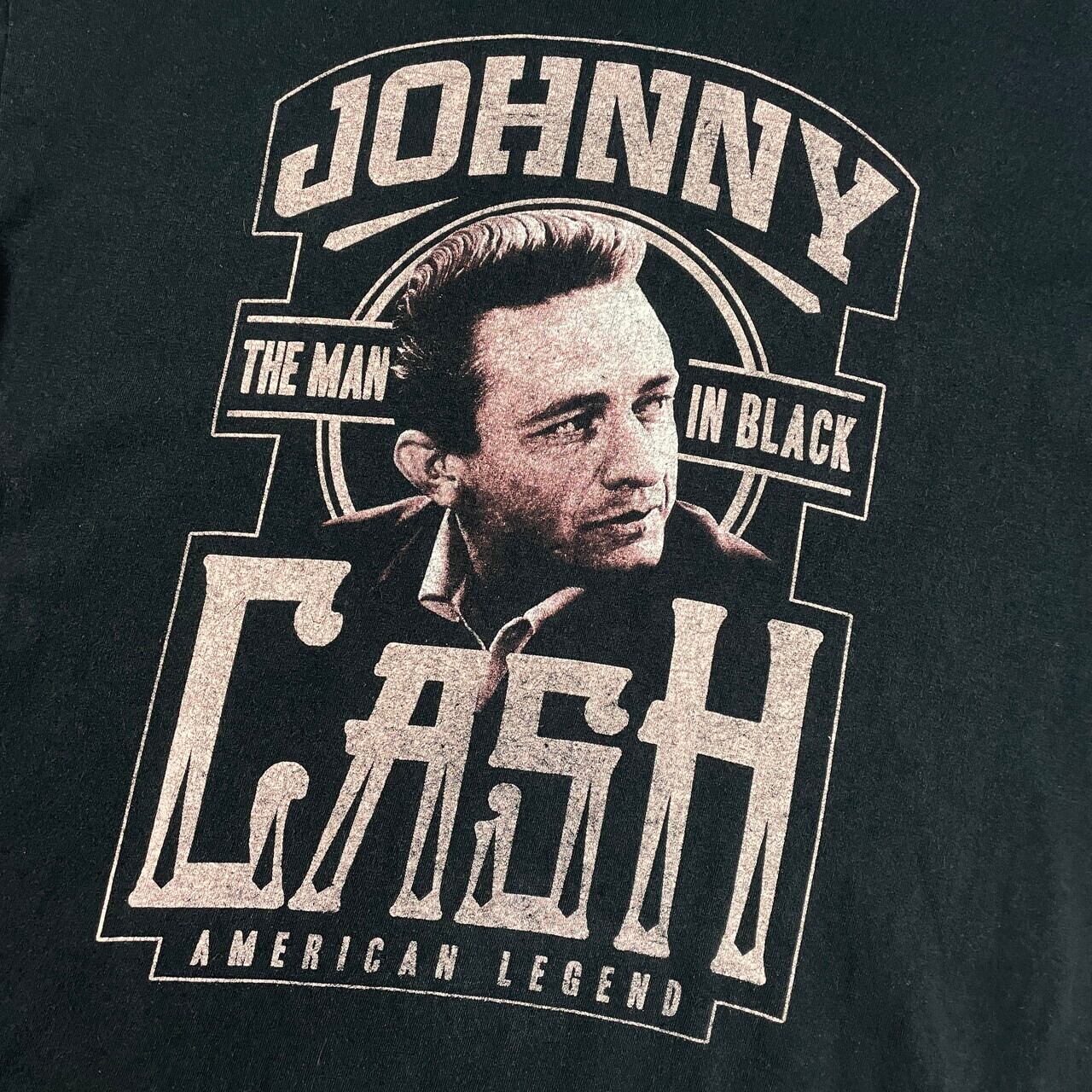 JOHNNY CASH ジョニー キャッシュ フォトプリント バンドTシャツ 