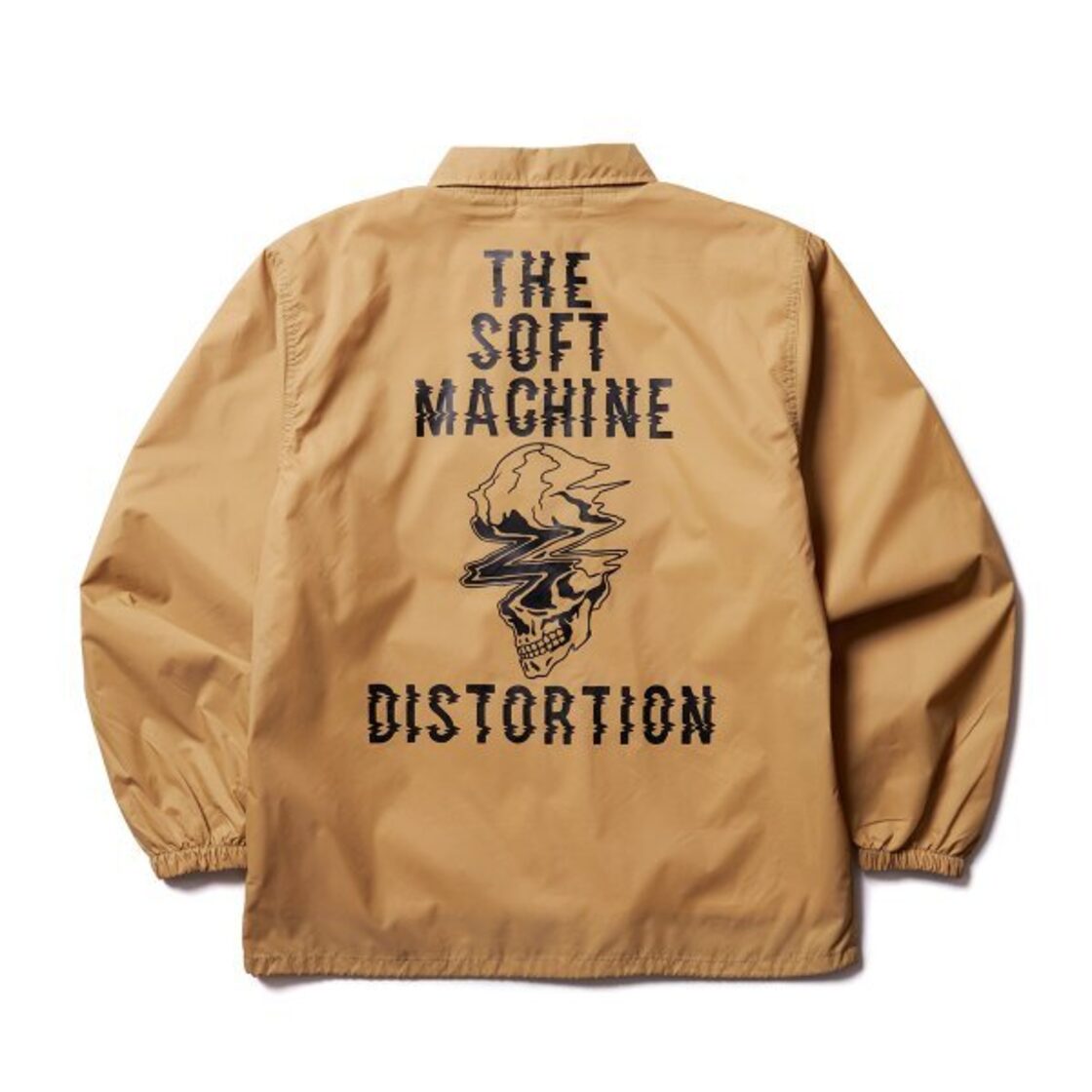 SOFTMACHINE】ソフトマシーン DISTORTION JK (BEIGE) コーチジャケット 