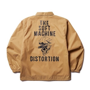 【SOFTMACHINE】ソフトマシーン  DISTORTION JK (BEIGE) コーチジャケット