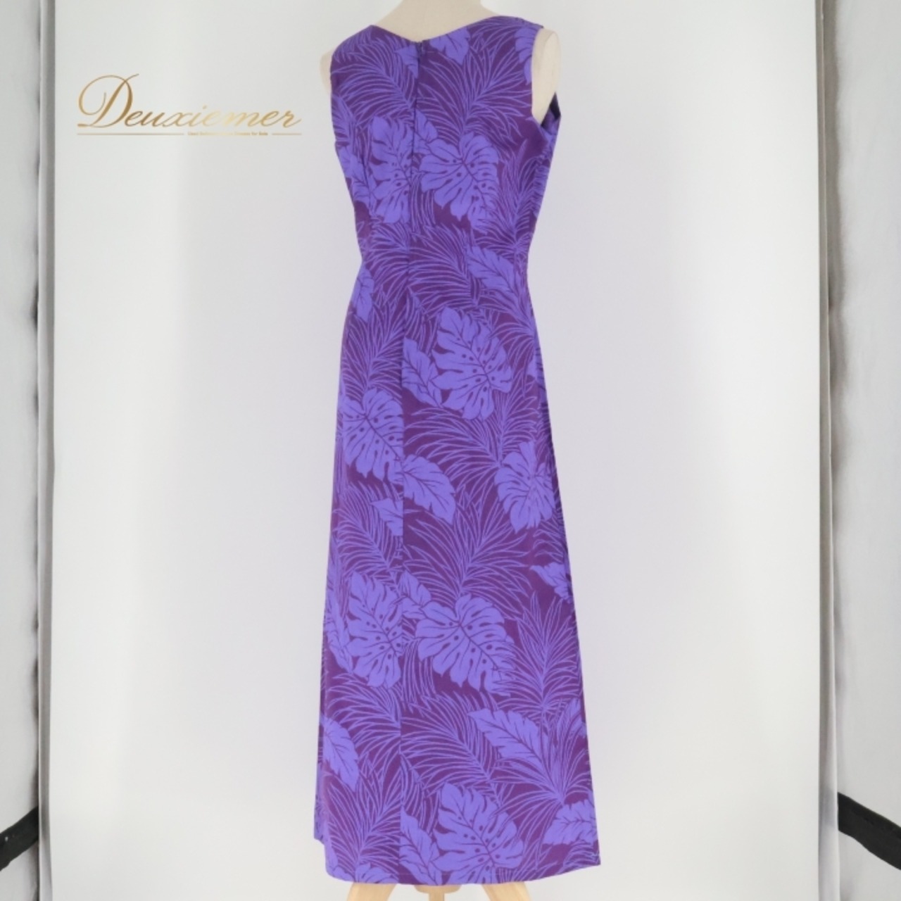 フラダンス 衣装 ワンピース ドレス パープル系 アロハスタンダード 日本製 モンステラ柄 ALOHA STANDARDS ハワイアンプリント アロハ レッスン 練習 フラ ダンス ノースリーブ 紫 かわいい おしゃれ 上品 華やか 鮮やか 大人っぽい 植物柄 ボタニカル フラ ワンピース かわいいドレス アロハファッション フラダンス衣装 モンステラプリント 夏服 レディースドレス 紫色 おしゃれな衣装 植物モチーフ