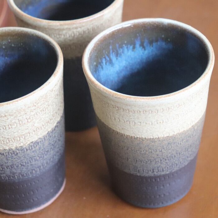 小石原焼 森喜窯 フリーカップ ビアカップ Koishiwara-yaki Free cup