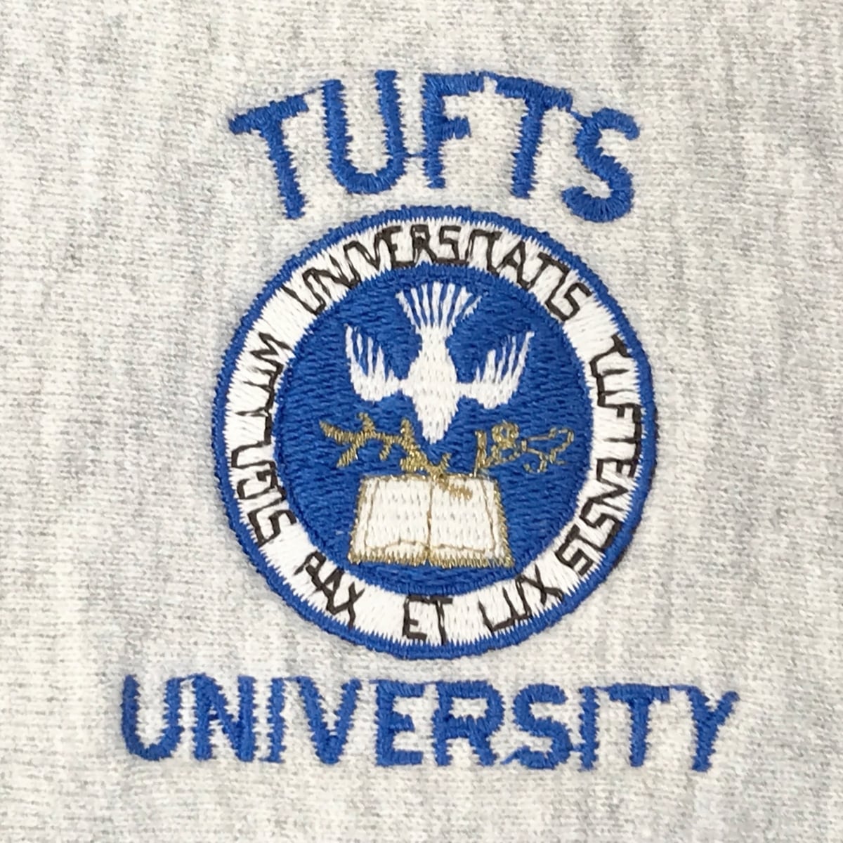 80s USA製 チャンピオン リバースウィーブ TUFTS 大学 スウェット