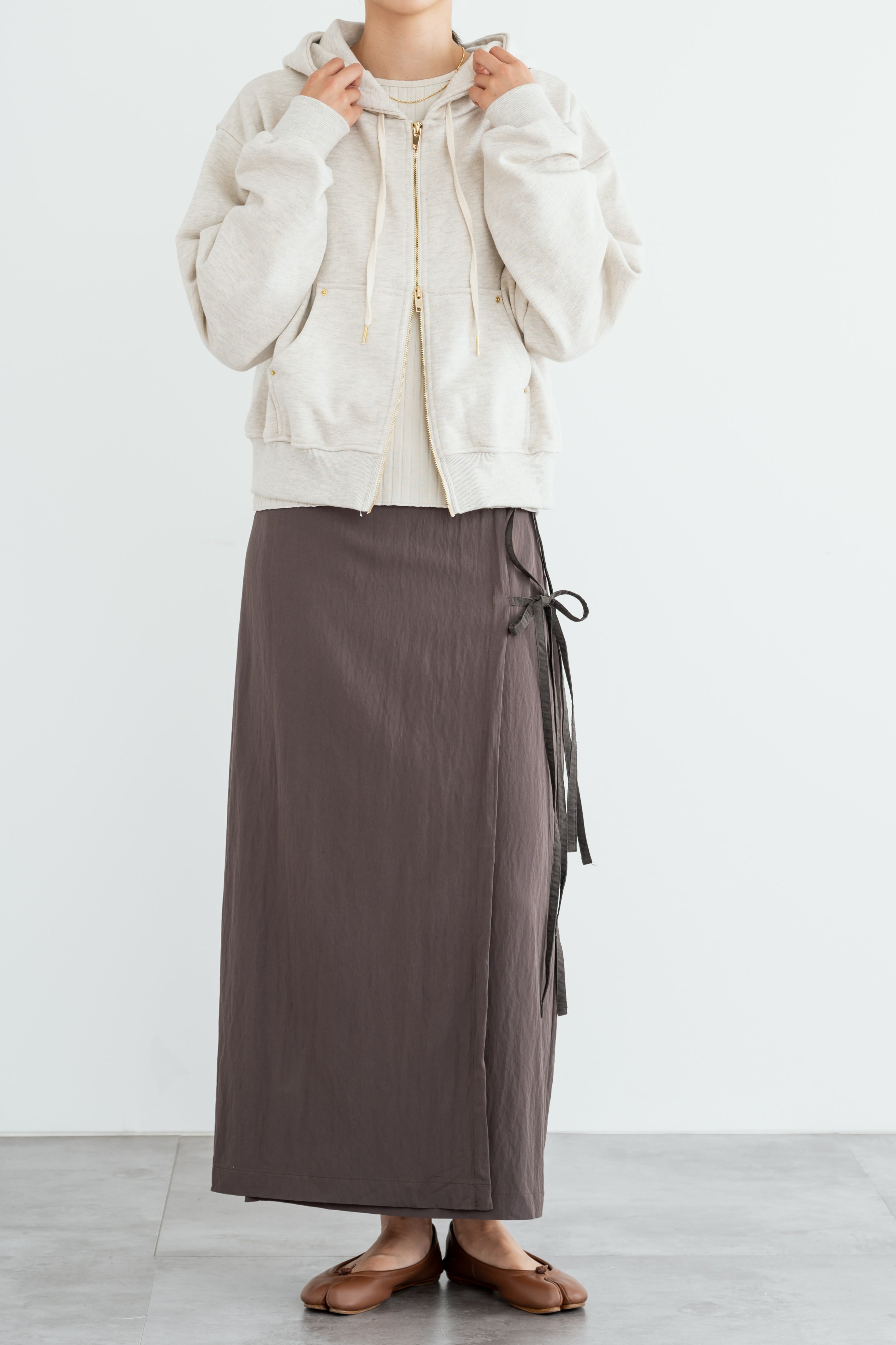 daily wrap skirt ※セット可 | myl