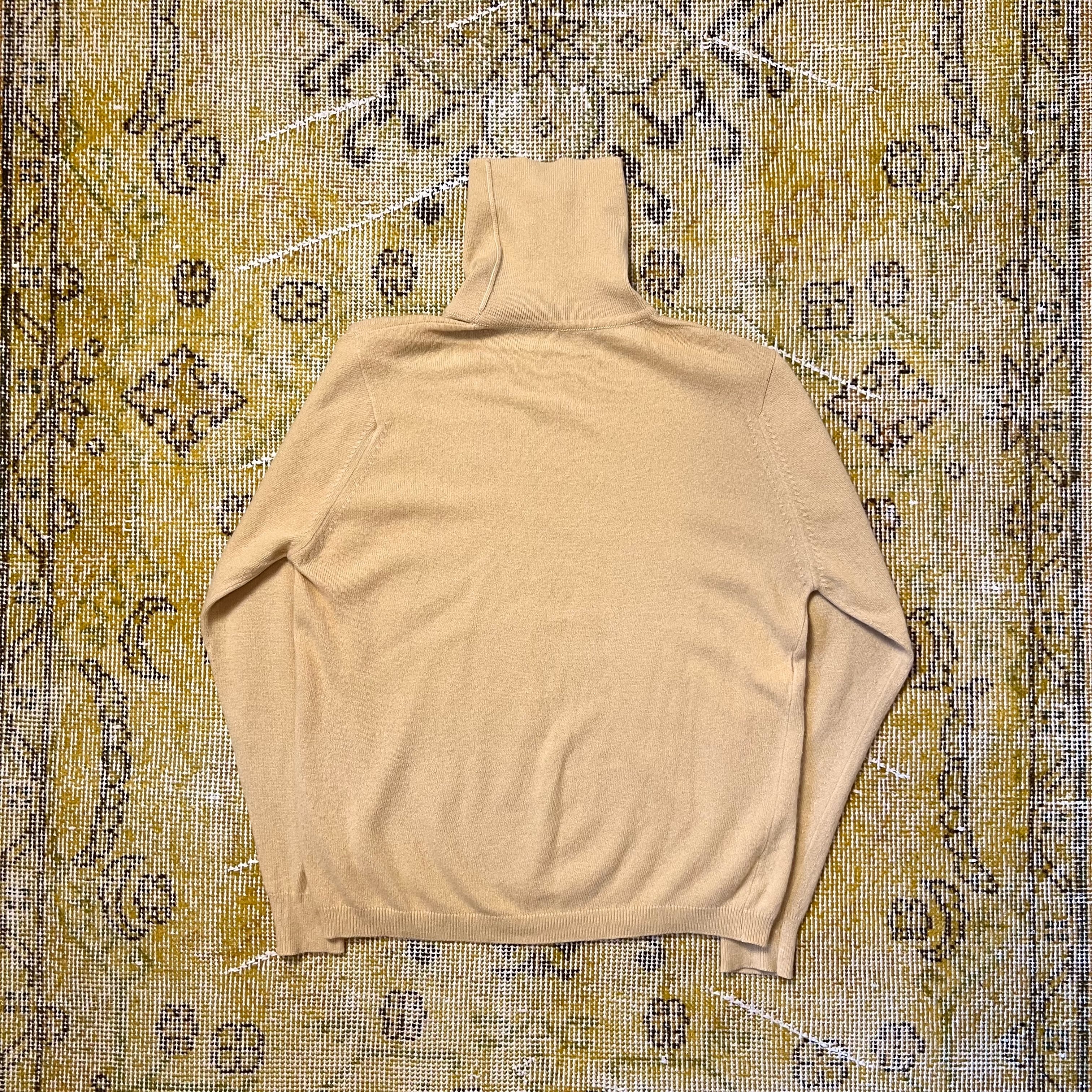 1990s Ballantyne Pure Scotland Cashmere Turtleneck Sweater