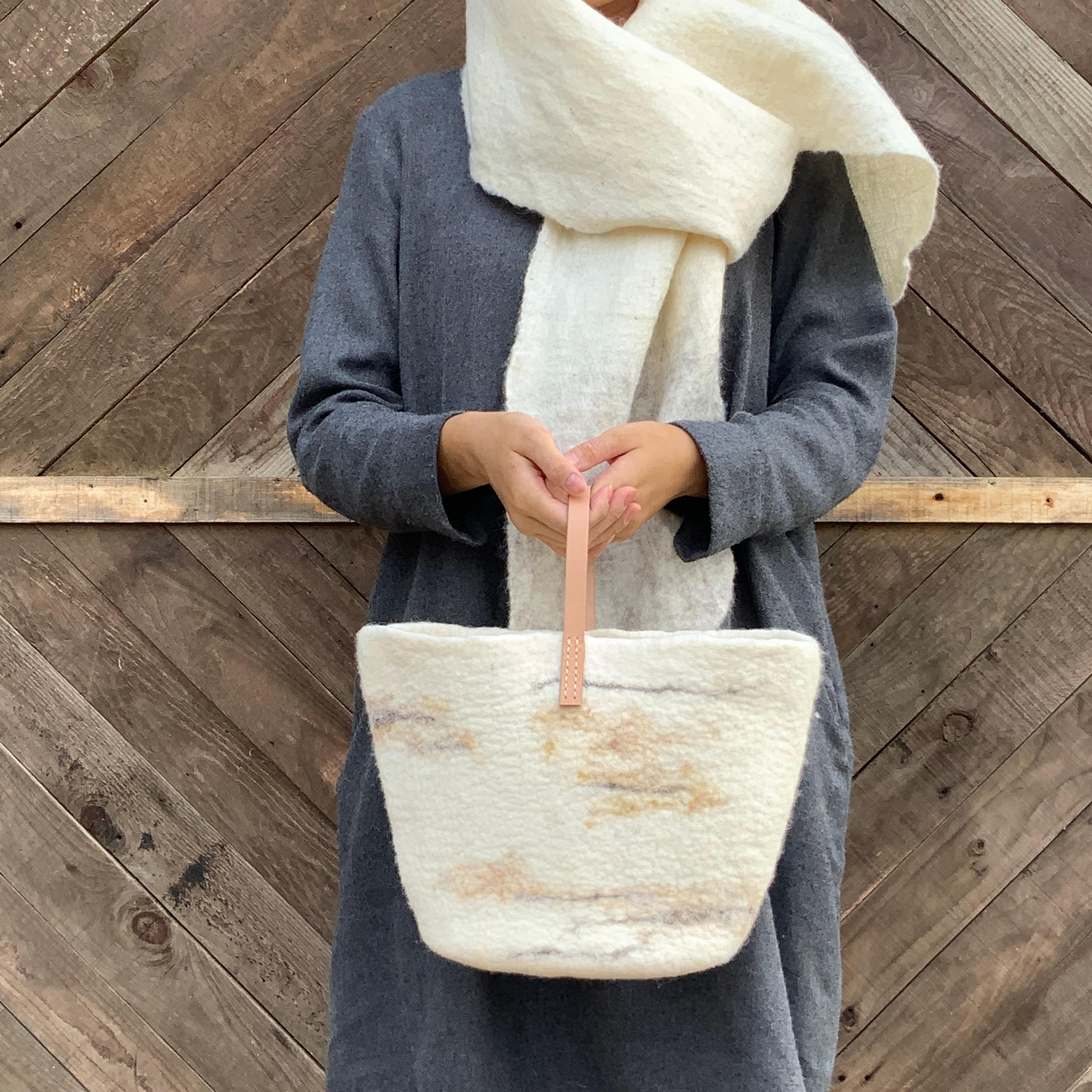 BHTTS トートバッグ白樺 Sサイズ