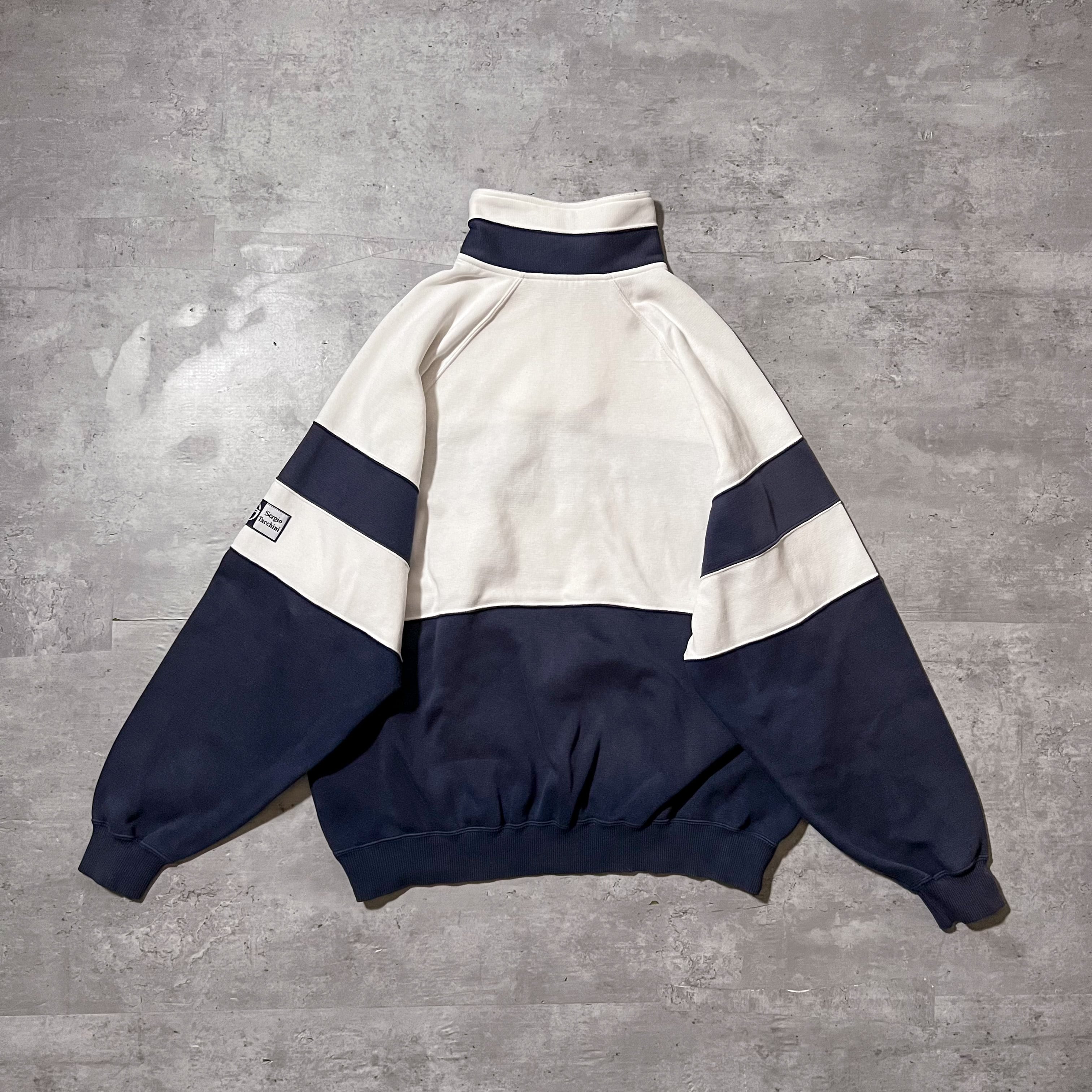 90s Sergio Tacchini ヴィンテージナイロンジャケット