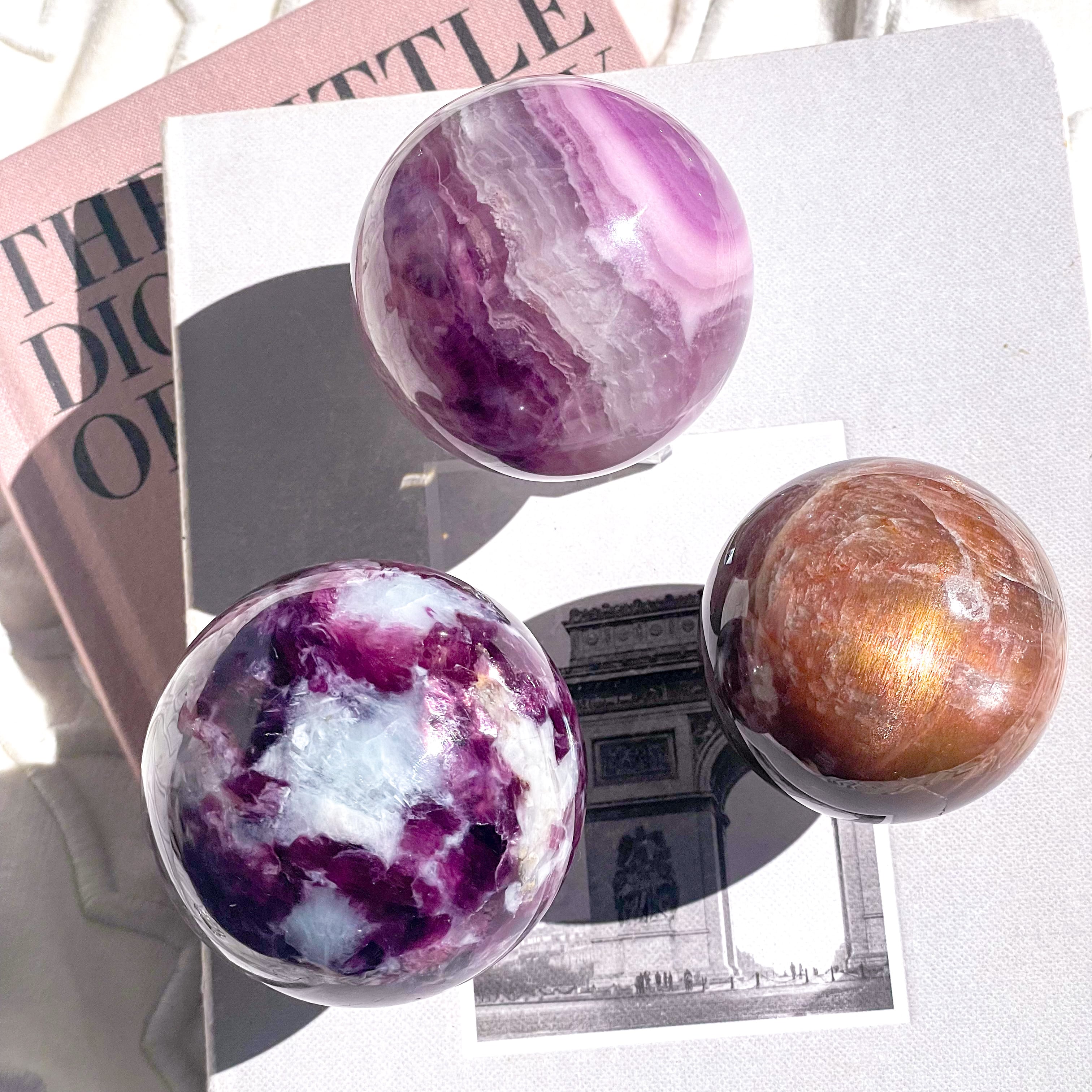 Black Sunstone ＆ Moonstone 9 ✧ ブラックサンストーン & ムーン