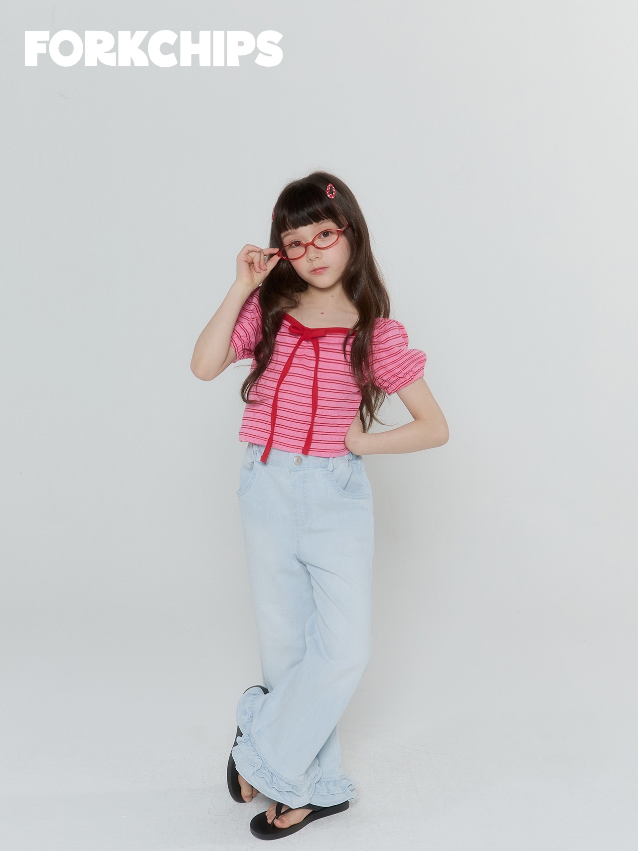 [FORKCHIPS] Jelly Puff T-shirt / [포크칩스] 젤리퍼프티셔츠