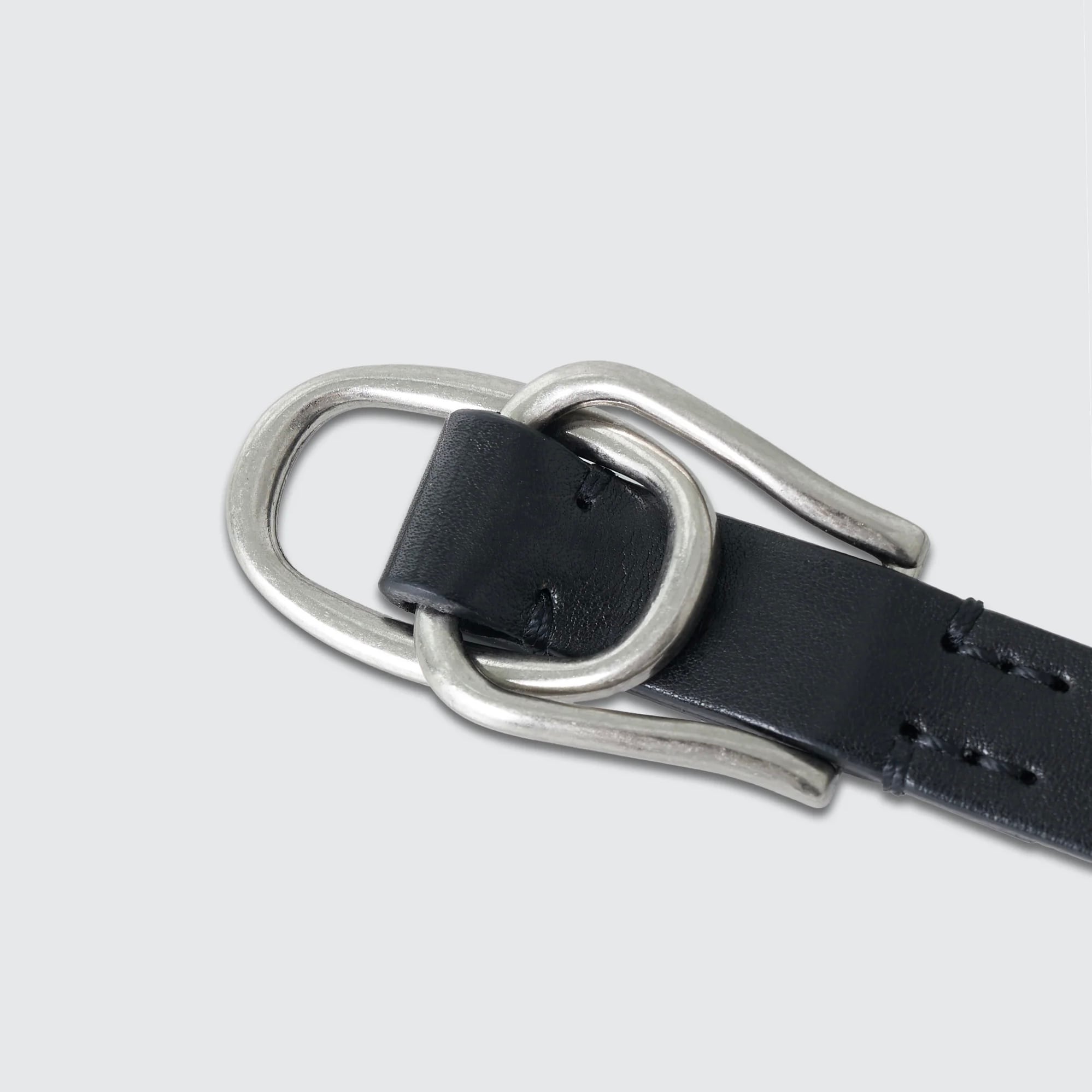 YOKE】 Double Buckel Leather Belt 