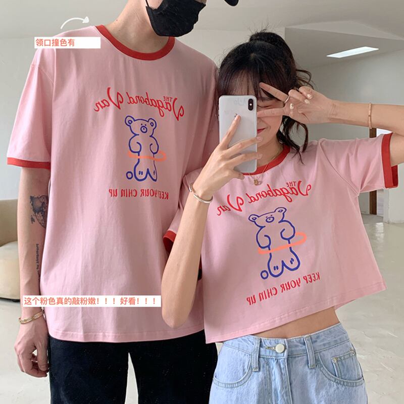 サマーTシャツ レディースレッドスタイルトップス 夏物 試着室87478310171