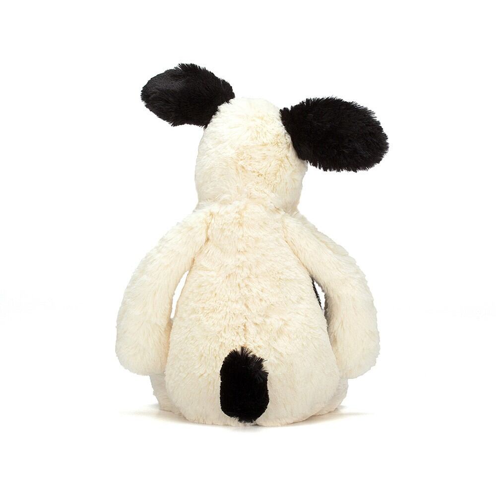 Bashful Black & Cream Puppy Medium_BAS3BCPN