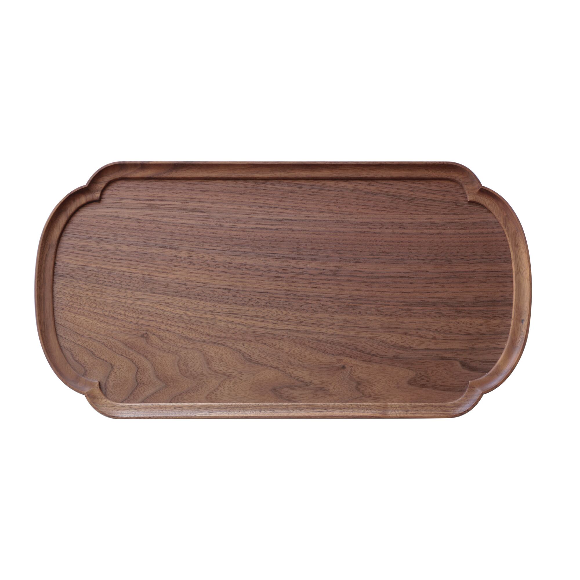 横長木瓜トレー/ ウォールナット