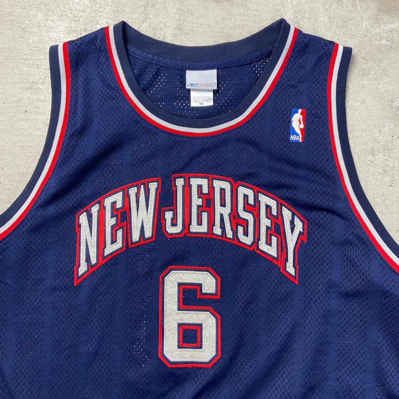 Reebok リーボック NBA NEW JERSEY NETS MARTIN ゲームシャツ レプリカ 