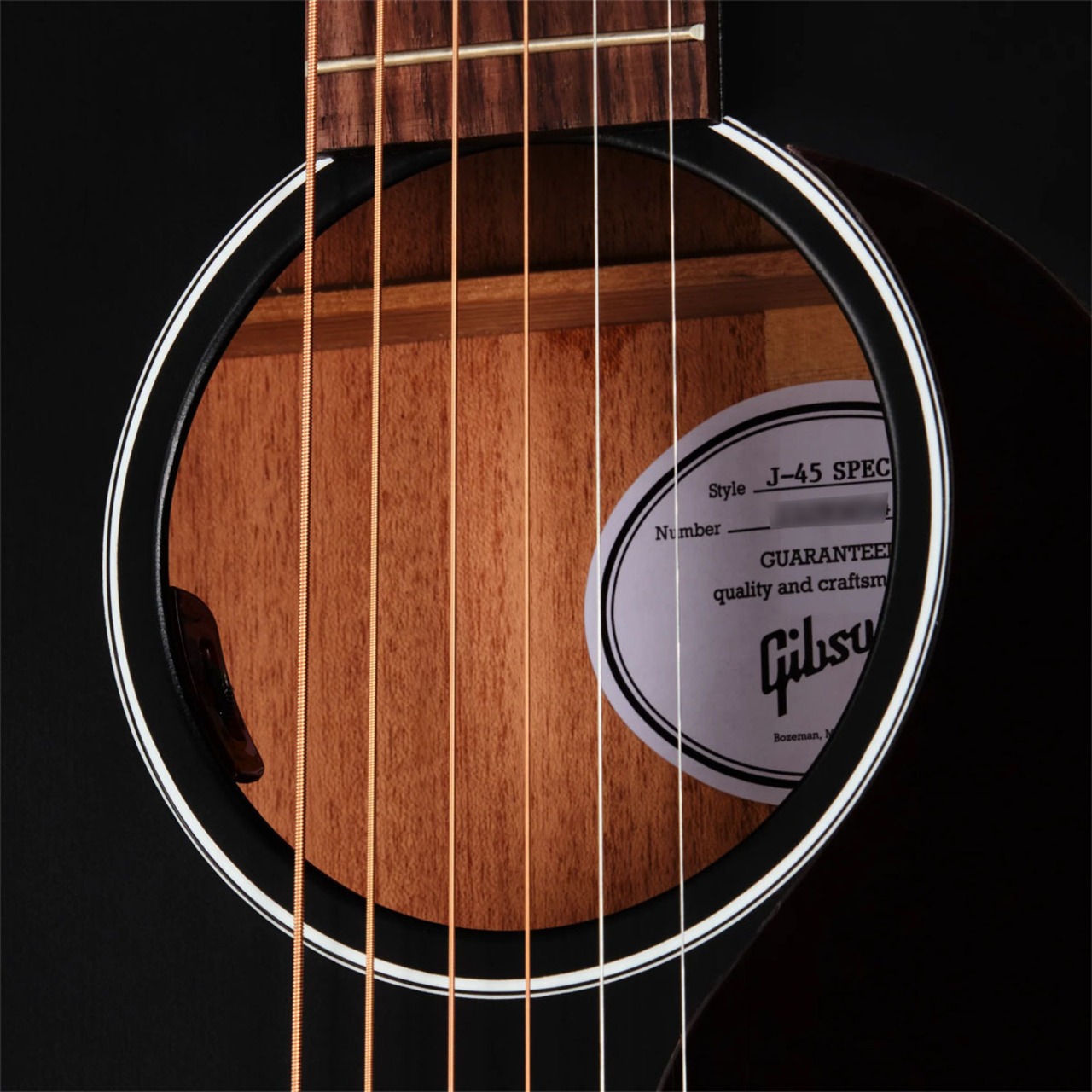 Gibson J-45 Special (Satin Ebony) [LR Baggs プリアンプ搭載エレアコ仕様]
