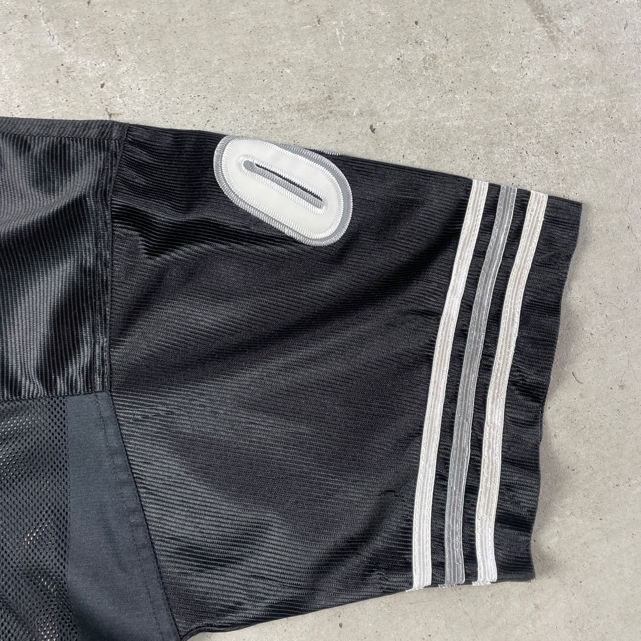 HIPHOP メッシュ フットボールシャツ メンズXL 古着 ストリート B-BOY 