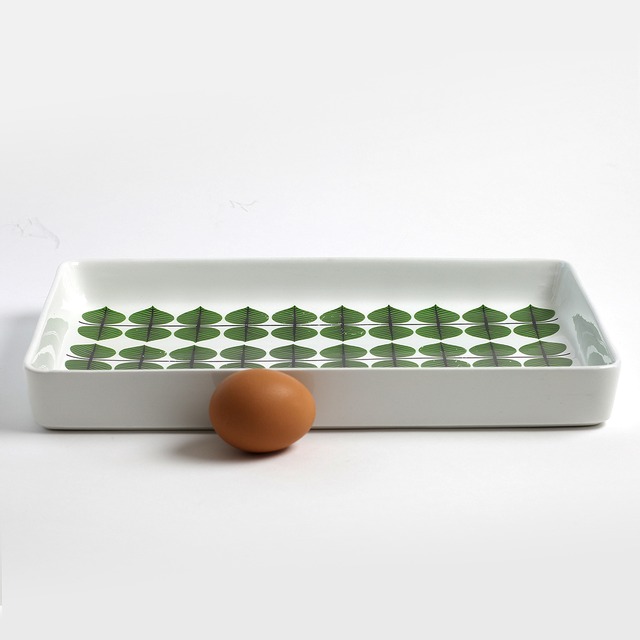 Gustavsberg グスタフスベリ Bersa ベルサ 大 角皿・サービングディッシュ 北欧ヴィンテージ