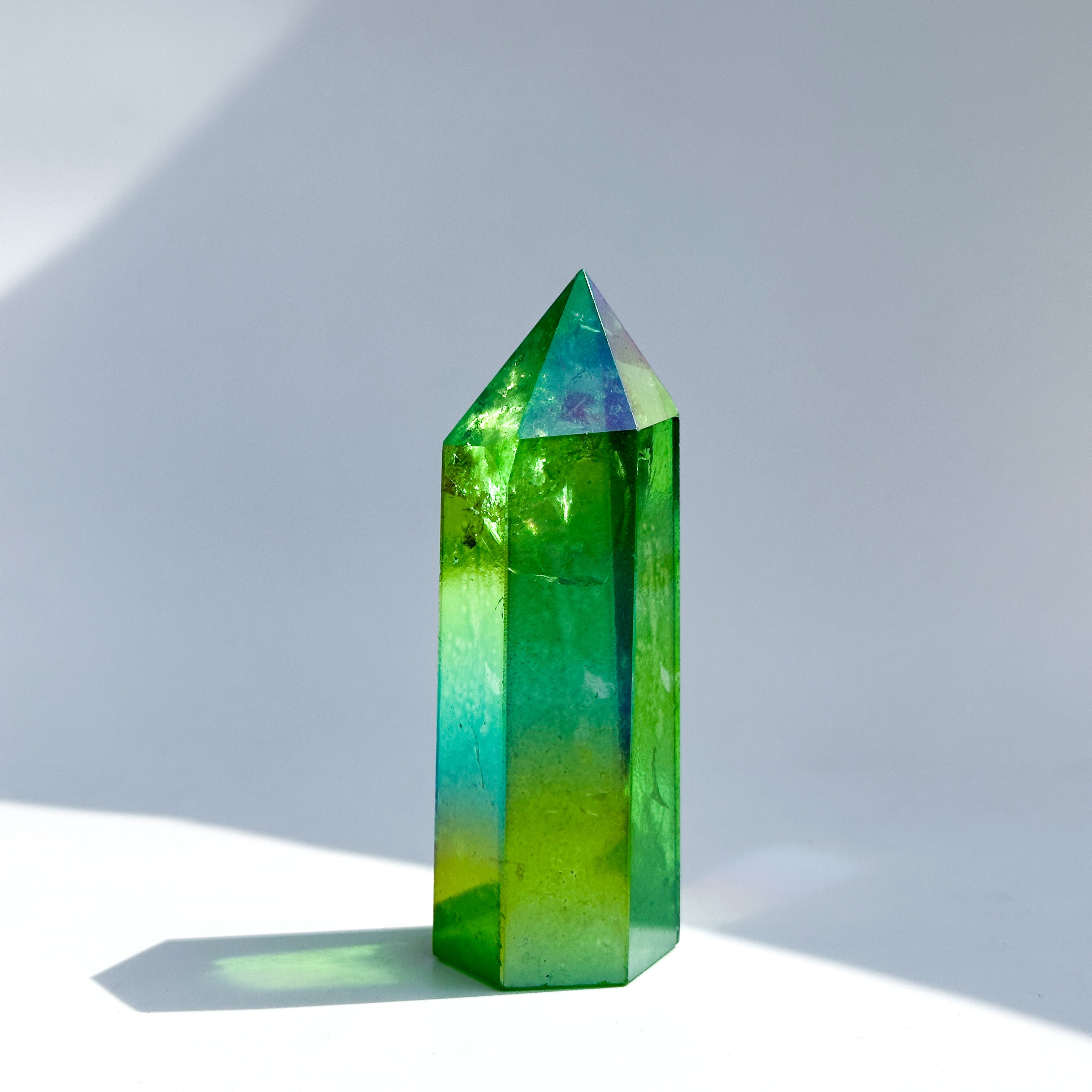 グリーンオーラクォーツ タワー21◇ Green Aura Quartz ◇天然石・鉱物