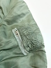 70s USAF MA-1 "J-8279E" FLIGHT JACKET Size MEDIUM