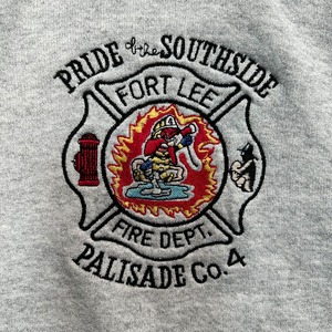 12660 Leeフォート・リー消防署パリセード第4中隊 トレーナー XXL