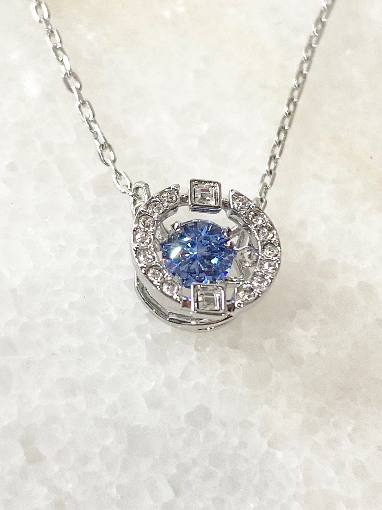 SWAROVSKI スワロフスキー ネックレス ピアス セット 5480485 ダンシングストーン