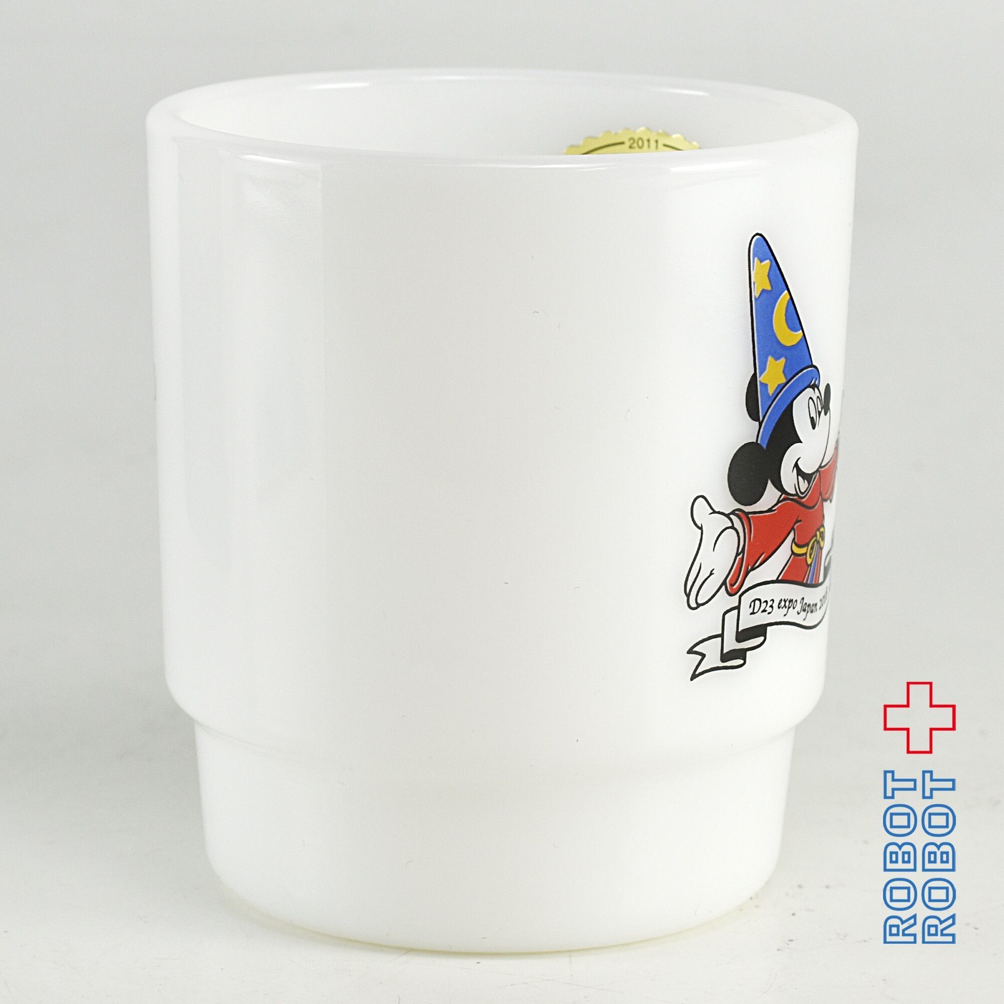 D23限定 ファイヤーキング ソーサラー ミッキー スタッキングマグ