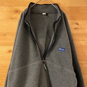 【Penfield】USA製 ハーフジップ フリースジャケット ポーラーテック ワンポイント X-Large アメリカ古着