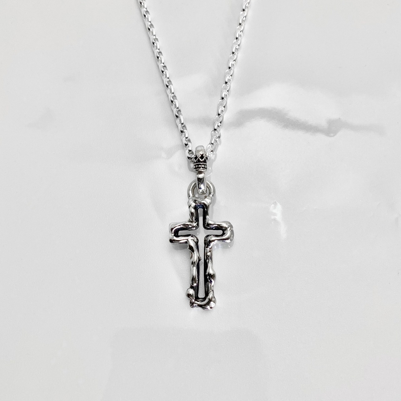 OPEN CROSS #1 NECKLACE / オープンクロス#1ネックレス