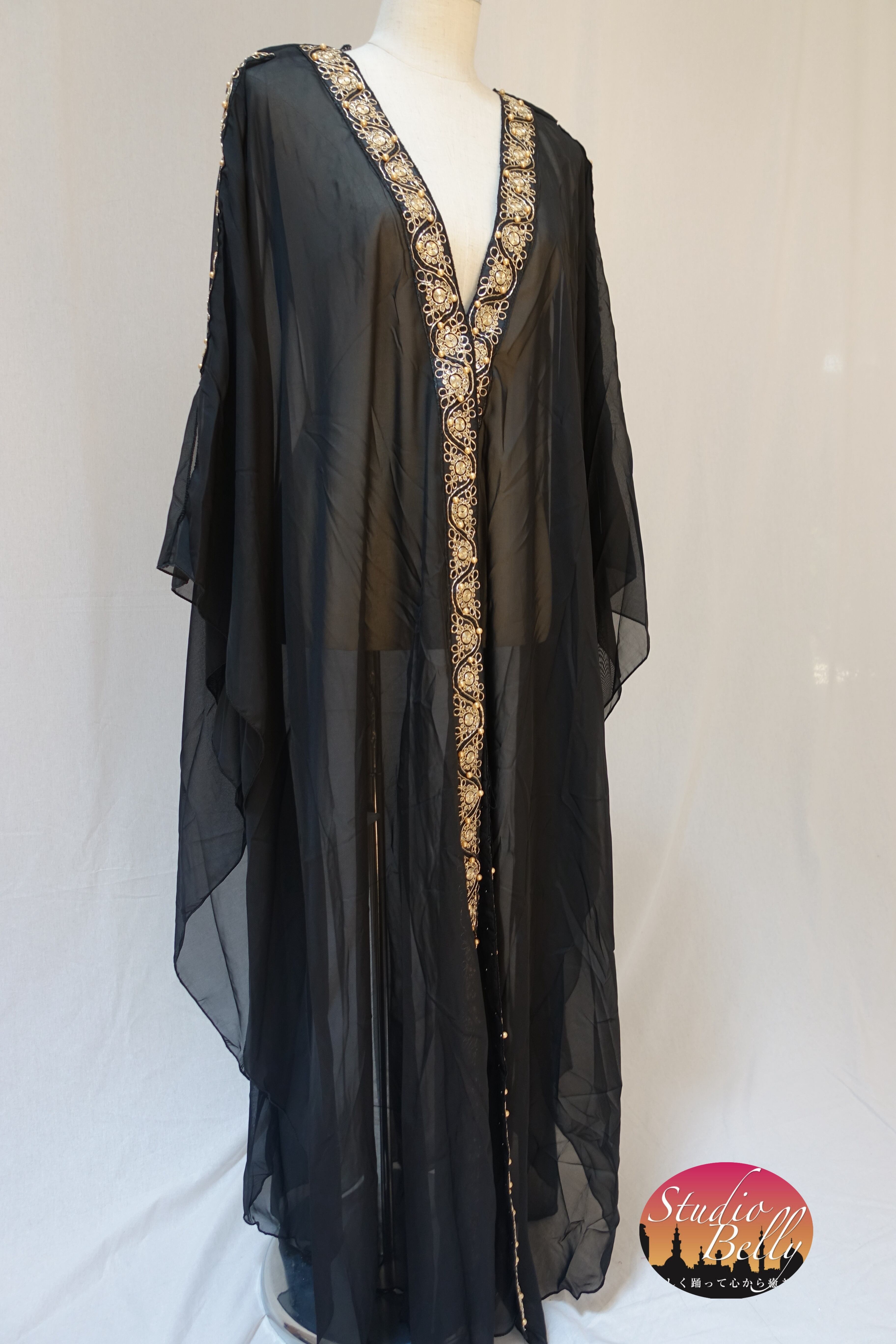 再入荷【即日発送】シフォンガラベイヤ（フロントホック前びらき）968