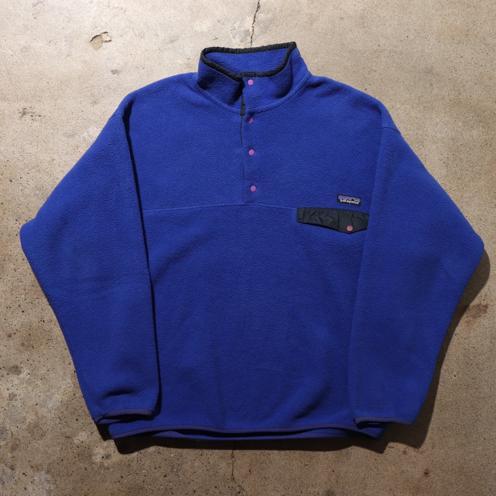 美品 XL 99年 バイオレット シンチラ スナップt Patagonia パタゴニア