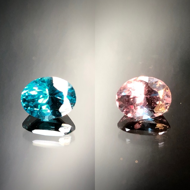 唯一無二の蒼色 0.17ct 天然 ベキリーブルー ガーネット（カラーチェンジガーネット）