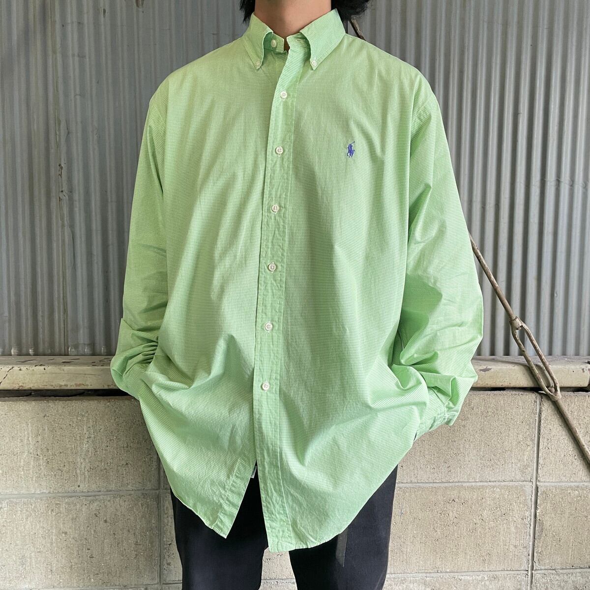 Ralph Lauren オールドラルフローレン YARMOUTH ボタンダウンシャツ 