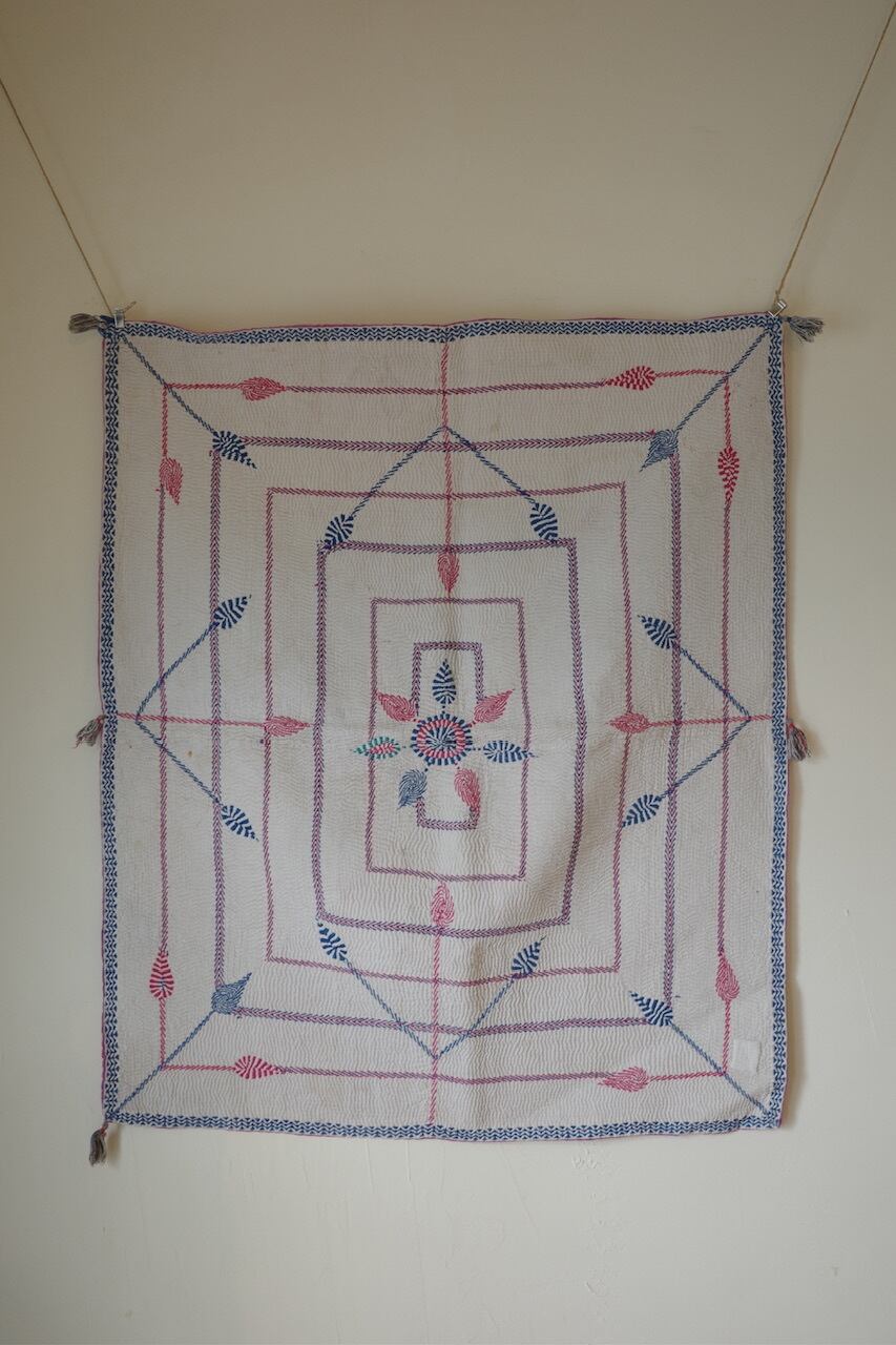 vintage kantha quilts