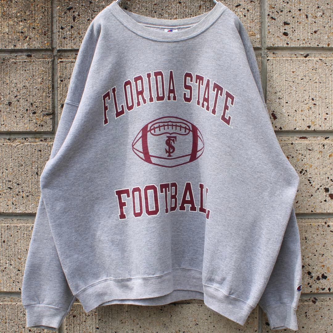 【XXL】90's Chanpion フロリダ州立大学 ボックス 古着 スウェット