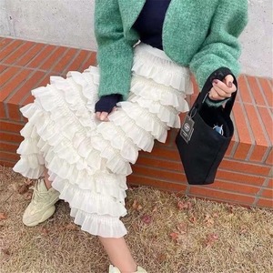 ティアードフリルスカート　AJ11394-A005