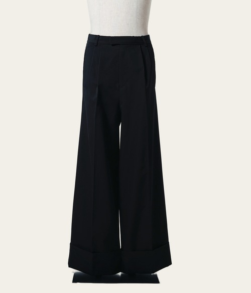 WIDE DOUBLE SLACKS