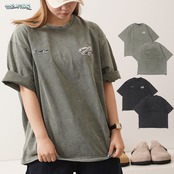◆硫化染め カットオフアップリケ Tシャツ◆ng-96225