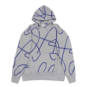 POETIC COLLECTIVE DOODLE PATTERN HOODIE