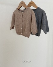 韓国子供服 / 26Autumn / Aosta / ニットカシミヤカーディガン / 秋服 *S~L*