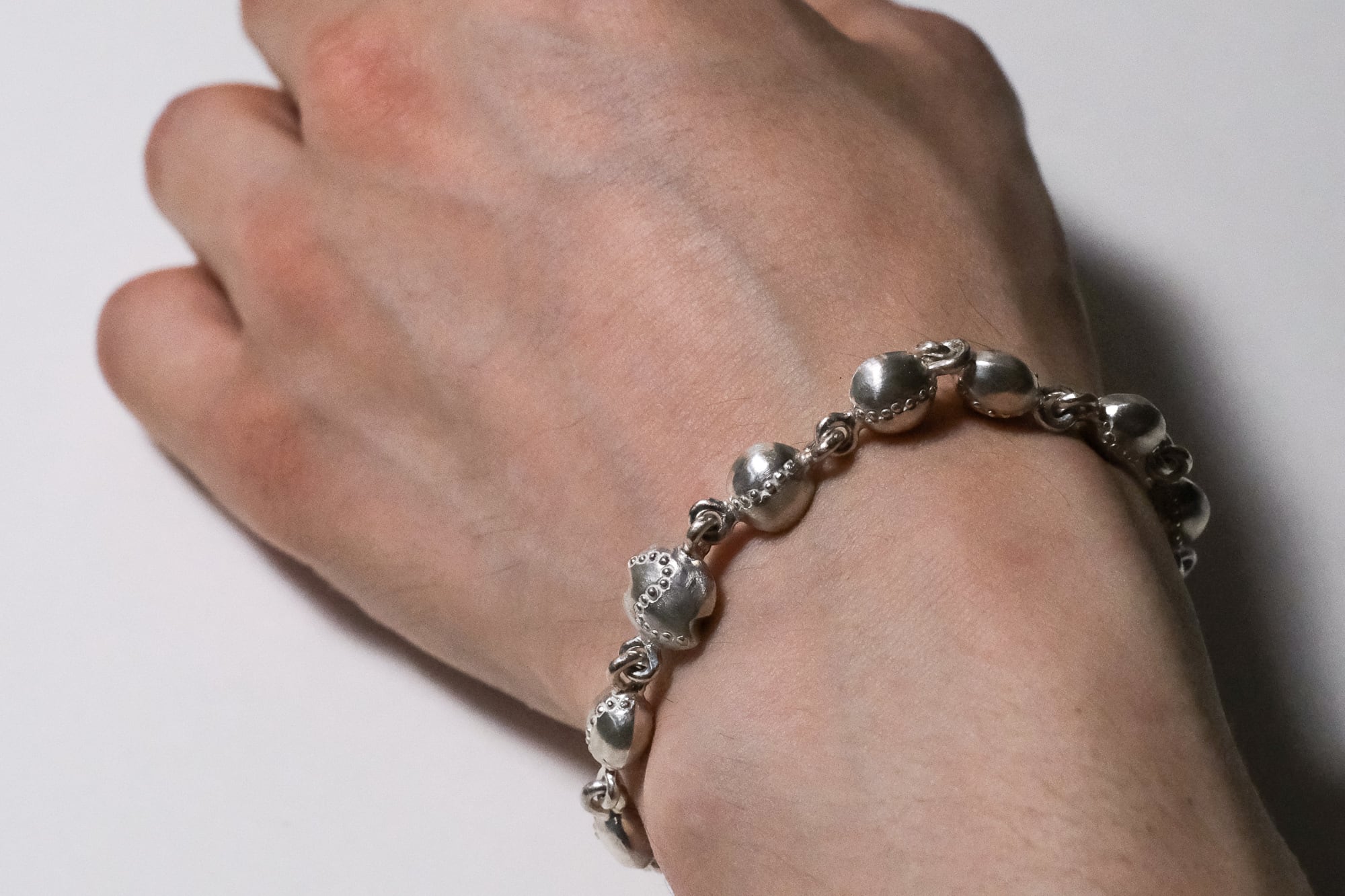 巡り ブレスレット silver no,374