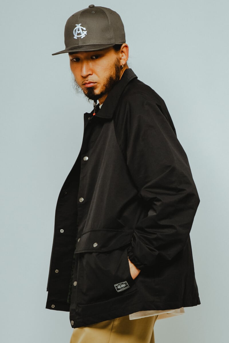 Design Mesh Coach Jacket - 102616500 | 【BIG MIKE / ビッグマイク