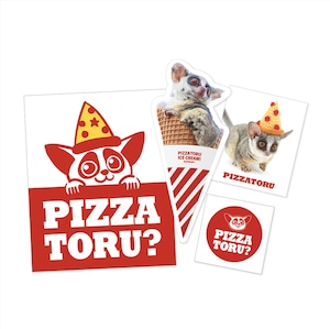 PIZZATORU ステッカーセット