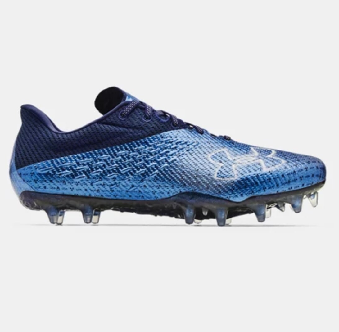 スパイク Under Armour Blur Smoke Blue UA BLUR SMOKE MC アメフト スパイク | END ZONE/エンドゾーン（驚安の