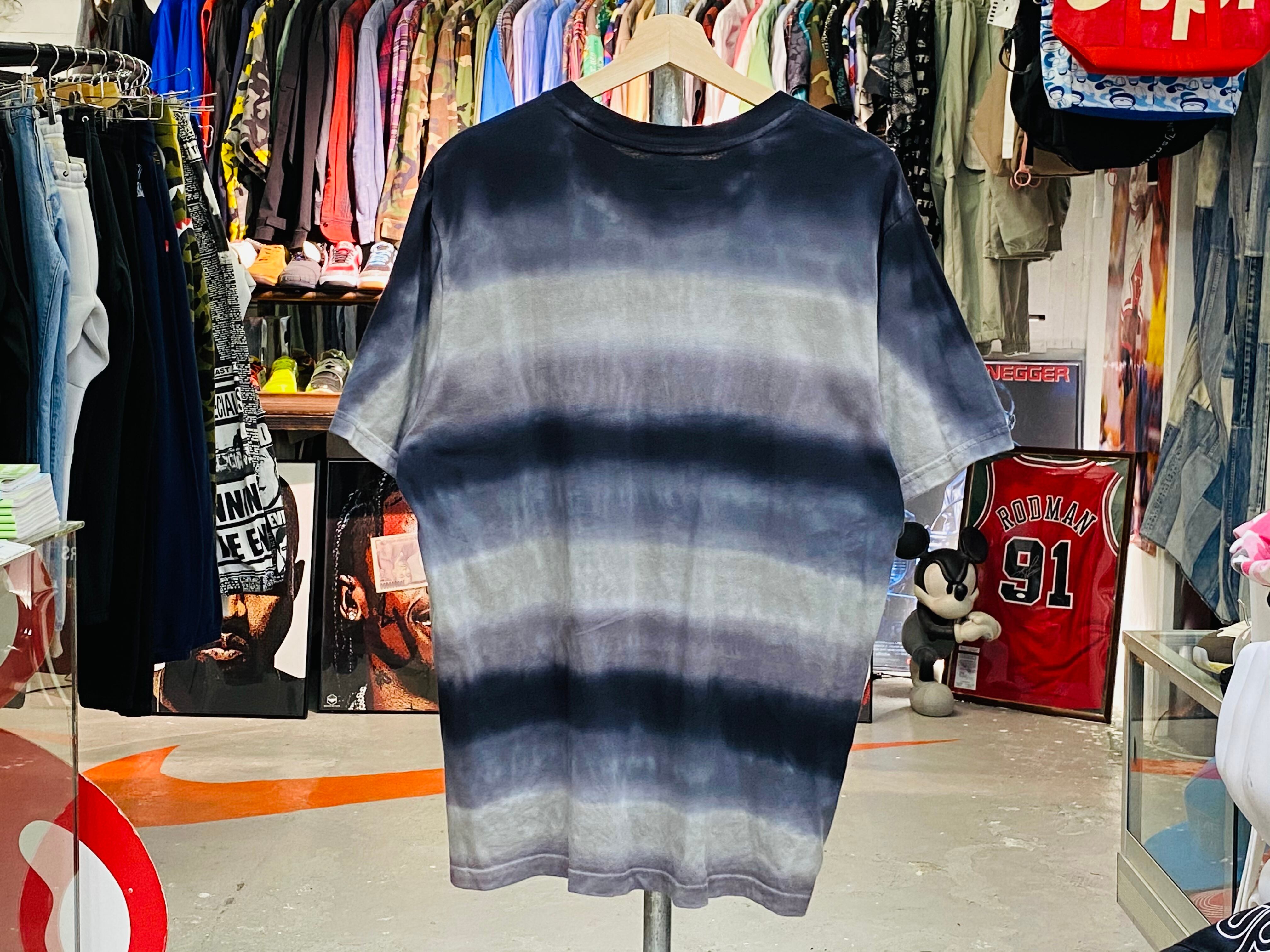 Supreme RAINBOW STRIPE TEE MEDIUM BLACK 20KC4107 | BRAND BUYERS OSAKA 