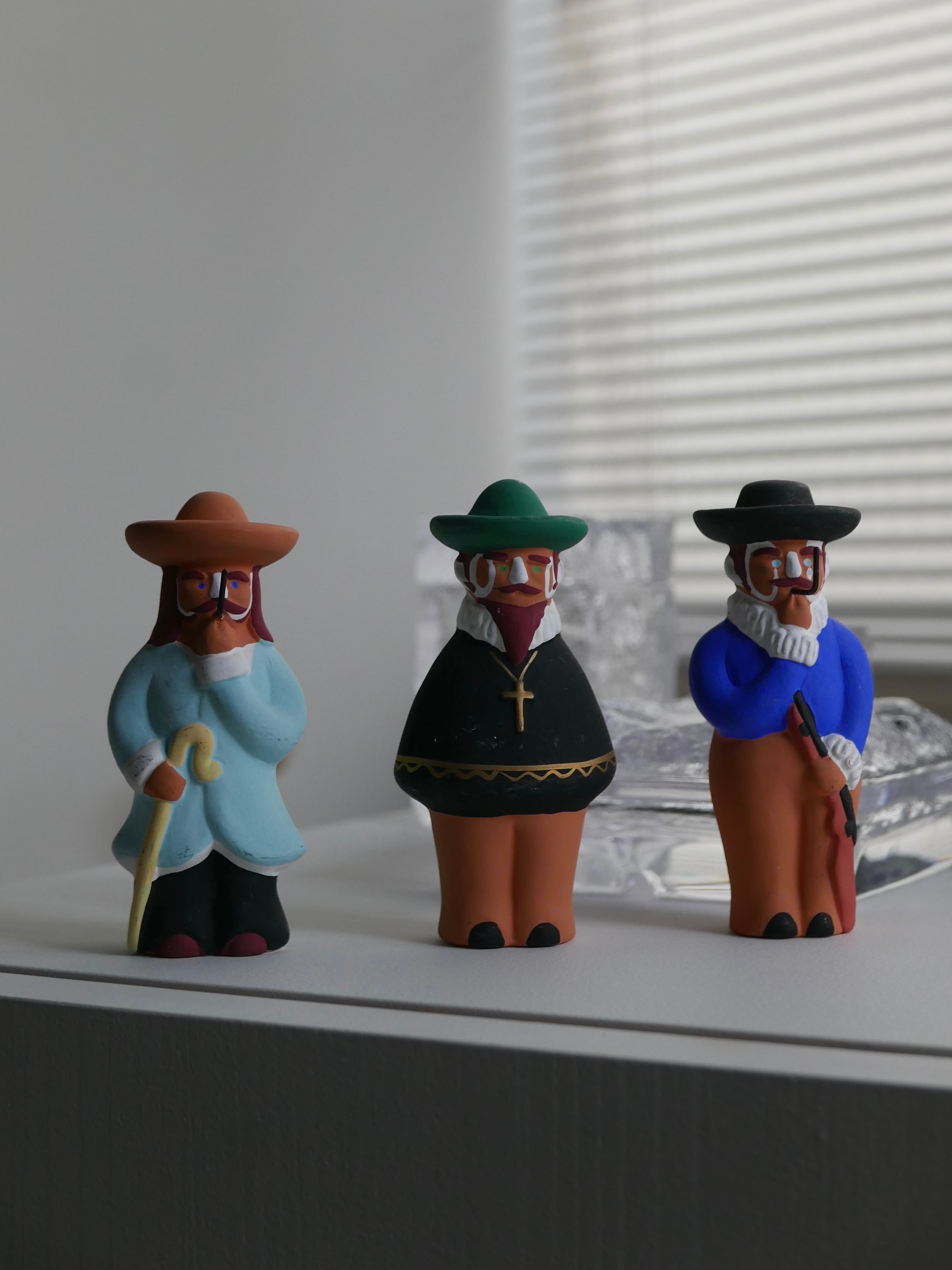 old japan 堺 南蛮人形 " re edit "