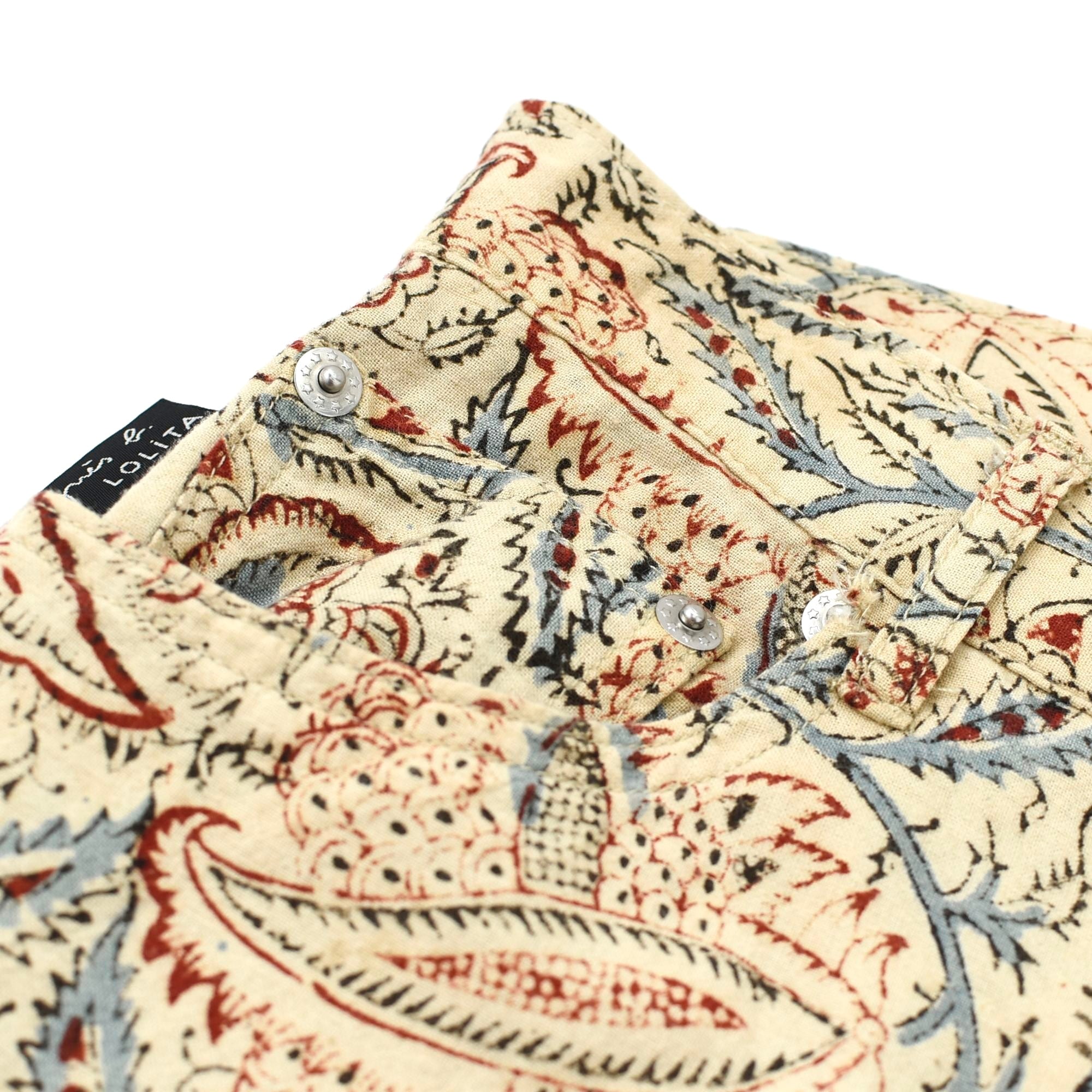 agnes b. LOLITA botanical pattern pants Made in France | 古着屋