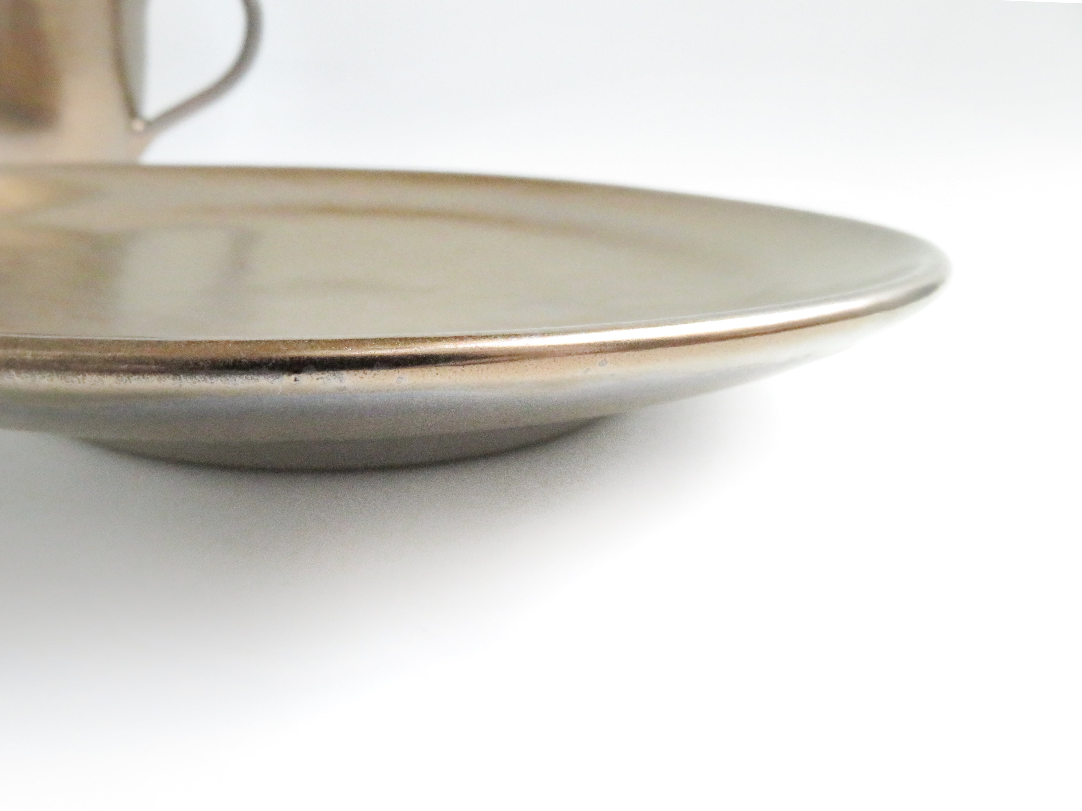 佐渡 無名異焼の黄金皿： | ゆきのこうげい