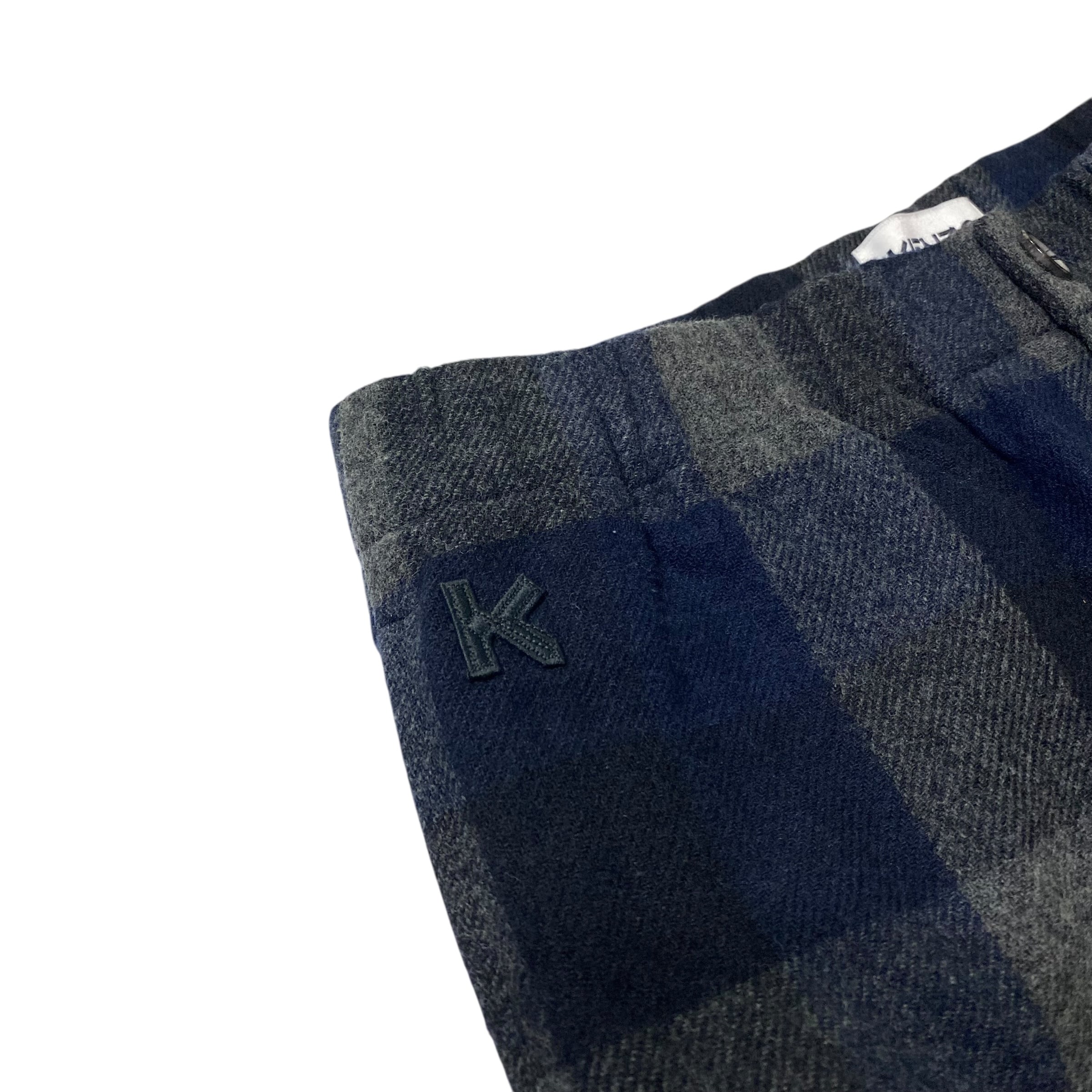 Kenzo Mens Wool Slacks Pants Plaid / ケンゾー スラックス パンツ